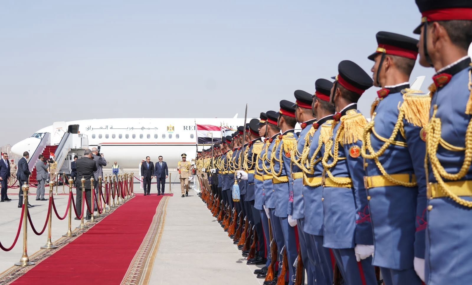 مكتب رئيس الوزراء: العراق ومصر سيوقعان مذكرات تفاهم في المجالات المالية والتجارية